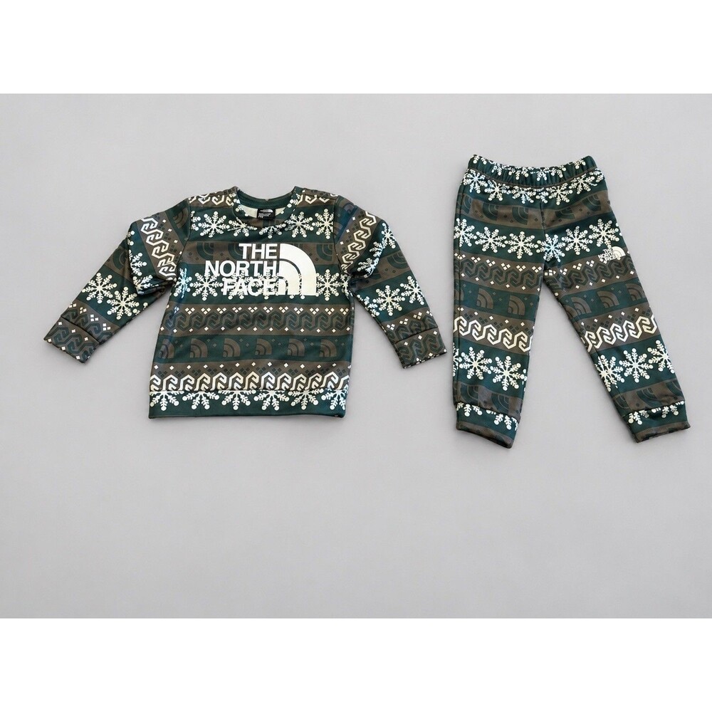The North Face Toddler 2T Matching Snowflake Set
